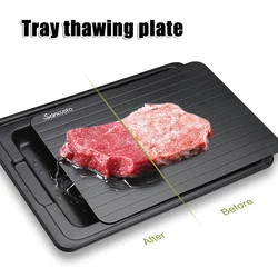 1pc Fast Defrost Tray Fast Thaw Frozen Meat Fish Sea Food Quick Defrosting Plate Board Tray Kitchen Gadget Tool