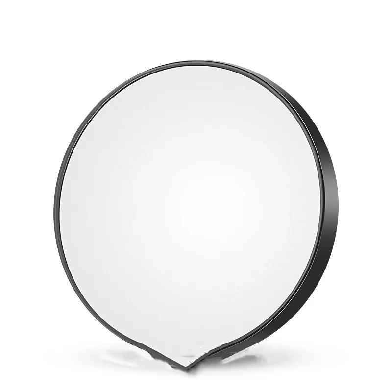 5 Times 10 Times Magnifying Glass Small Round Mirror with Suction Cup Makeup Mirror 8.8cm Diameter Handheld Magnifier