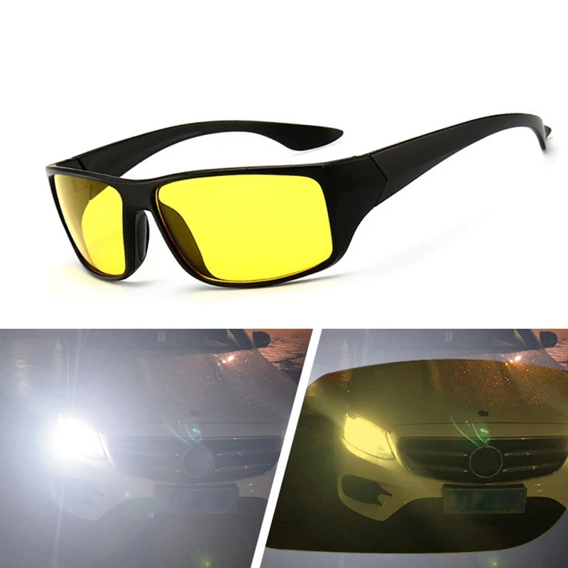 Car Driving Glasses Sunglasses anti-uv Night Vision Goggles For Lada Granta Vaz Kalina Priora Niva Samara 2 2110 Largus