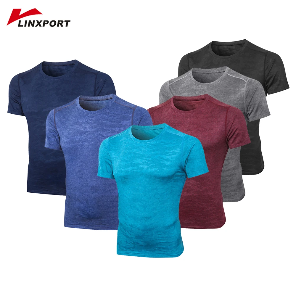 

Men Summer Shirts Compressed Sport T-shirt Weight Training Running Shirts Quick Drying Sportswear Thermal Underwear Custom Tops