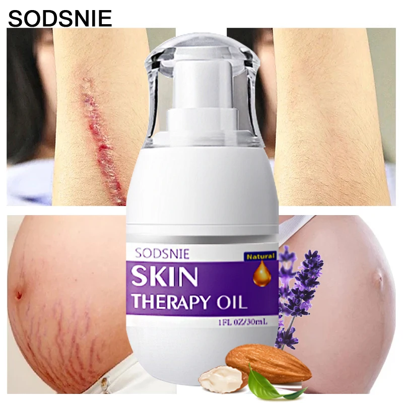 

Skin Therapy Oil Remove Stab Wound Burns Cellulite Stretch Marks Repair Improve Dullness Anti-Aging Brighten Body Skin Care 30ml