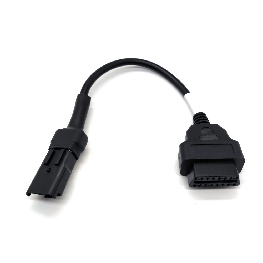 OBD Motorcycle Cable For Ducati 4 Pin Plug Cable Diagnostic Cable 4Pin to OBD2 16 pin Adapter