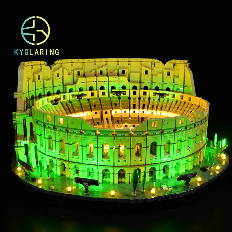 

Kyglaring Led Lighting Set DIY Toys For 10276 Creator Expert Colosseum (Not Included Building Blocks)