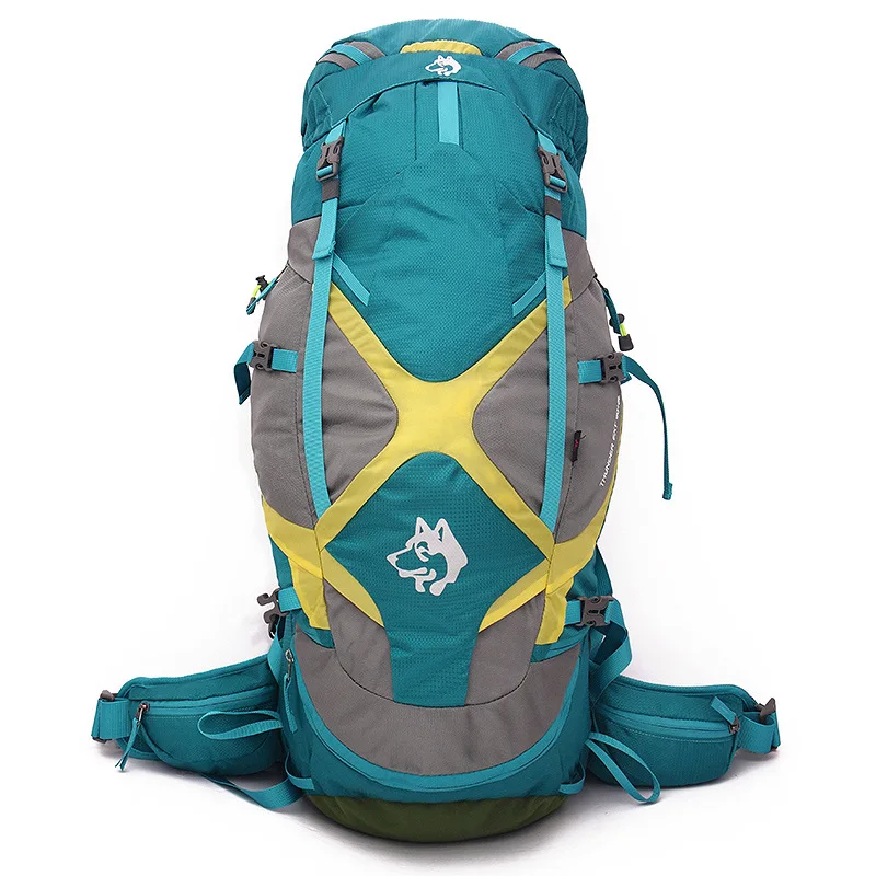 Jungleking CY1037 outdoorové odborný alpinismus brašna vodotěsný sportovní velký schopnost batoh 65L cestovní dospělý batoh