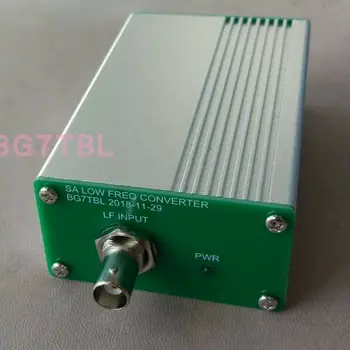 Spectrum analyzer low frequency converter BG7TBL with N-SMA and BNC-SMA adapter