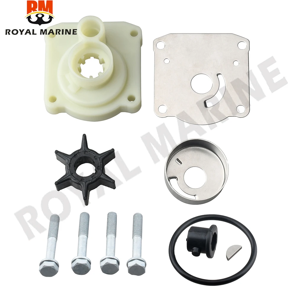 

Water Pump Impeller Repair Set Kit 61N-W0078-11 Fit for Yamaha 4-Stroke F25 25hp 2 STROKE C30 1993-1997 61N-W0078 61N-W0078-00