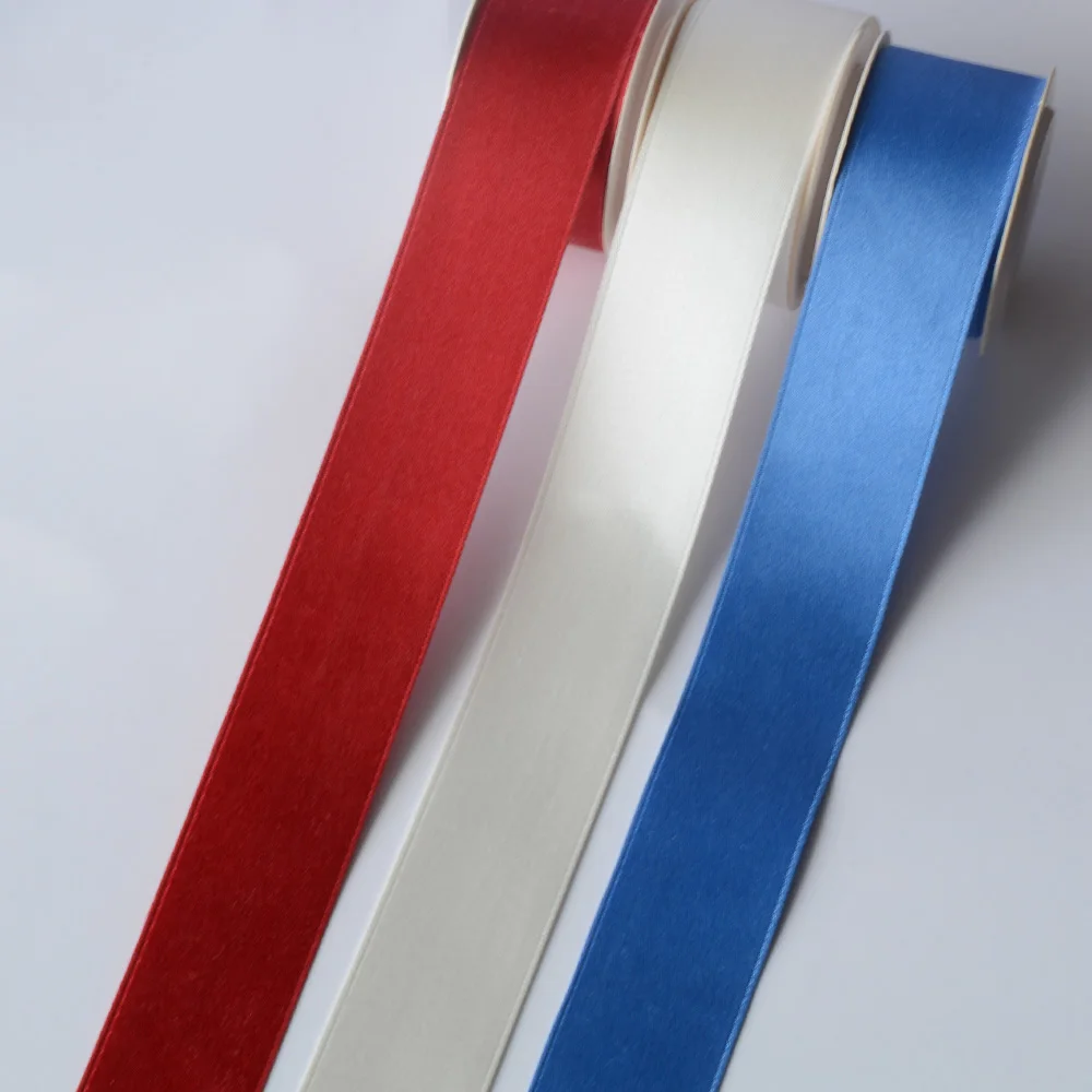 100% Pure Silk  Ribbon Double Faced  Mulberry Satin Silk Tape