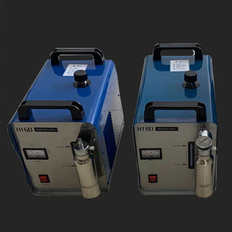 220V Acrylic Flame Polishing Machine H160/H180 Plexiglass Acrylic Electrolysis Water Welding Machine Hydrogen Oxygen Generator