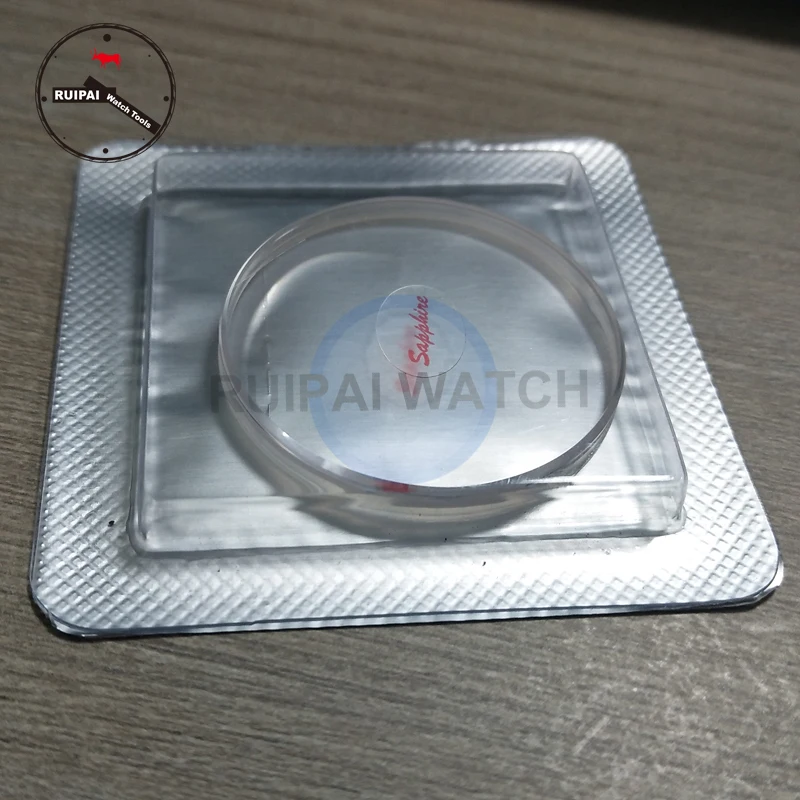 High End Sapphire Watch Glass Crystal 32.7mm Sapphire Watch Glass Part for Rlx DateJust Wristwatch With Gasket