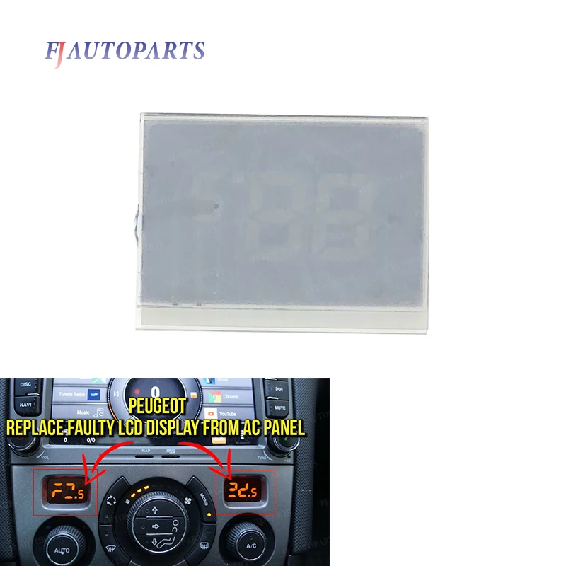 Écran LCD pour KIT 2007 308CC 2013, Climatisation ACC Panel Tech, 308-408