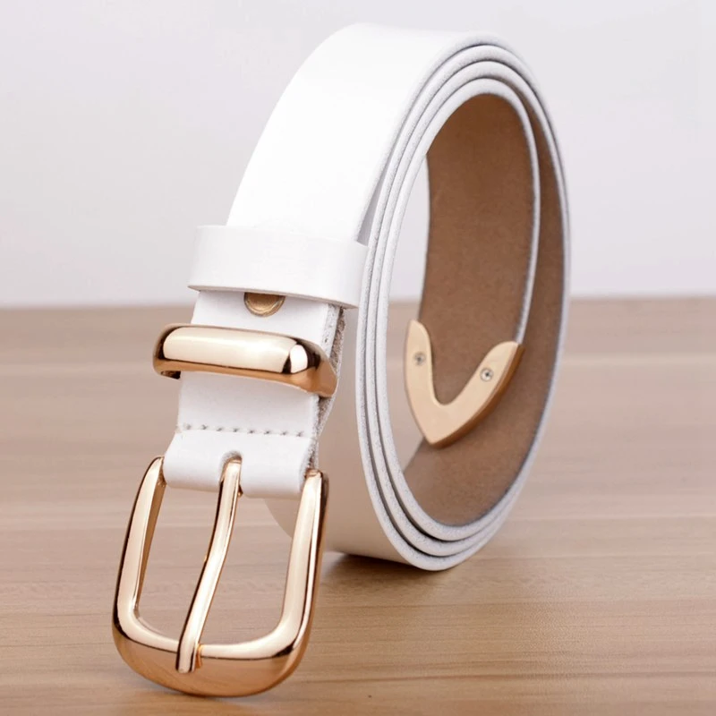 High Quality Genuine Leather Belt for Men and Women Fashion Designer pin Buckle Strap for Women GiftBelt