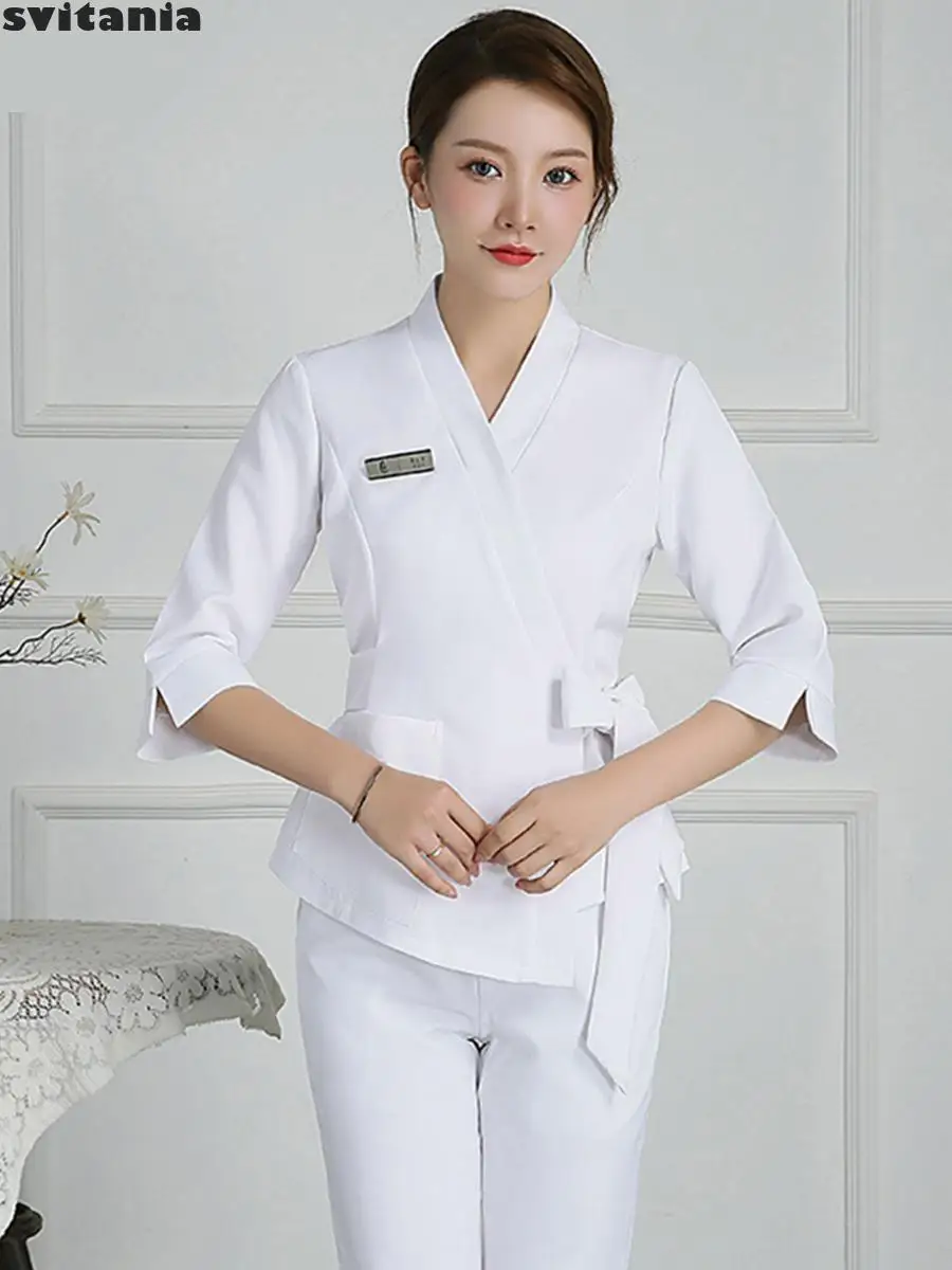 Schoonheidssalon Werkkleding Vrouwen Huid Management Spa Werk Uniform