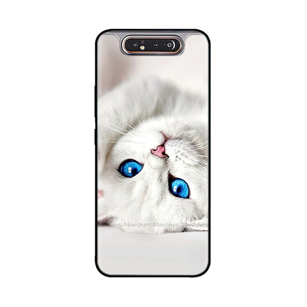 For Samsung Galaxy A80 Case For Samsung A80 Case Soft TPU Silicon Phone Cover For Samsung A80 A 80 A805 SM-A805F A805F Bumper