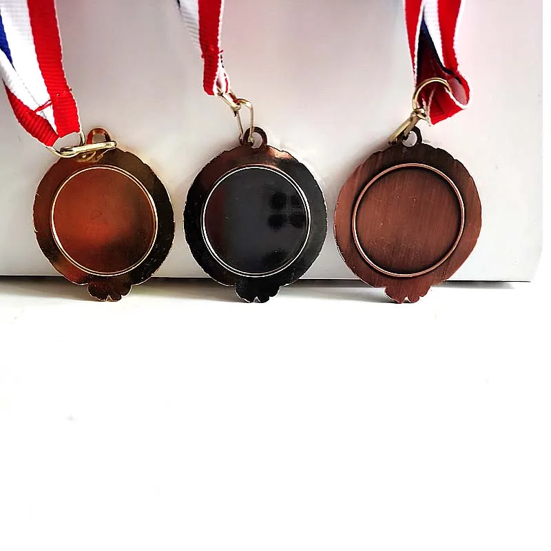 Baseball Medals Gold Color and Silver Color and Branze Color With Ribbon 5.0CM