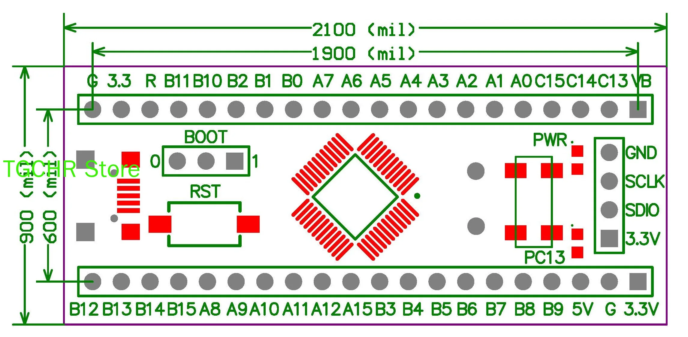 Gd32f303cc6 Core Board Replaces STM32 Evaluation Gd32f303 Minimum System Cct6m4 Development Board