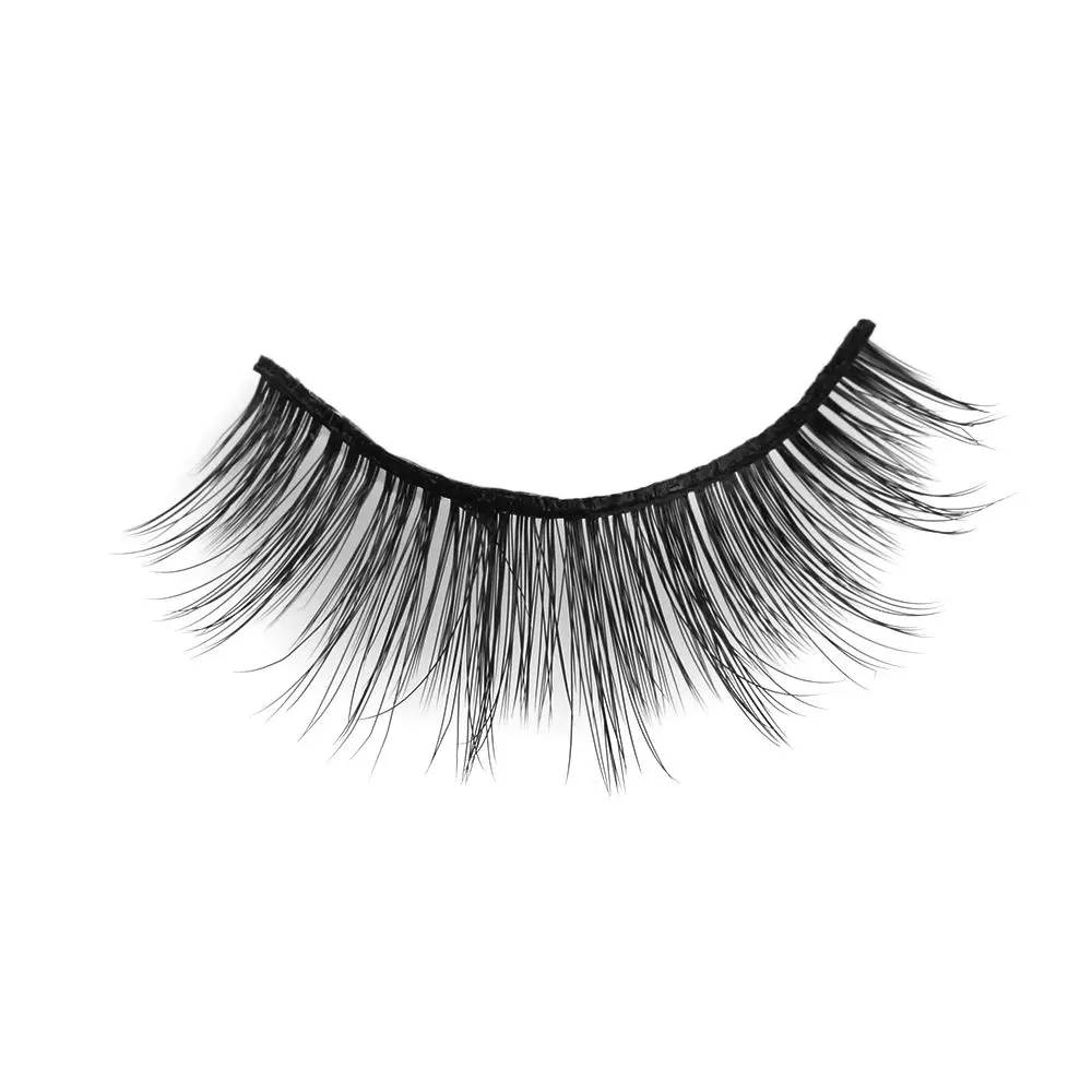 SKONHED  5 Pairs 3D Mink Hair False Eyelashes Thick Crisscross Eye Lashes Wispy Natural Volume Extension Tools Makeup