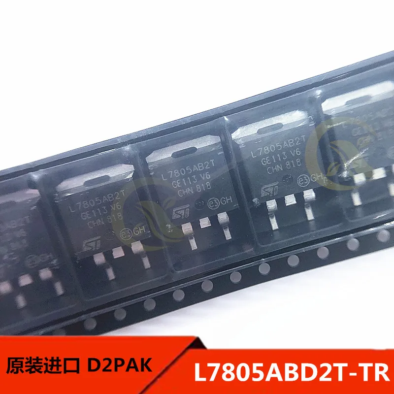 10PCS  L7805ABD2T-TR patch the TO-263 L7805AB2T three-terminal voltage regulator original products