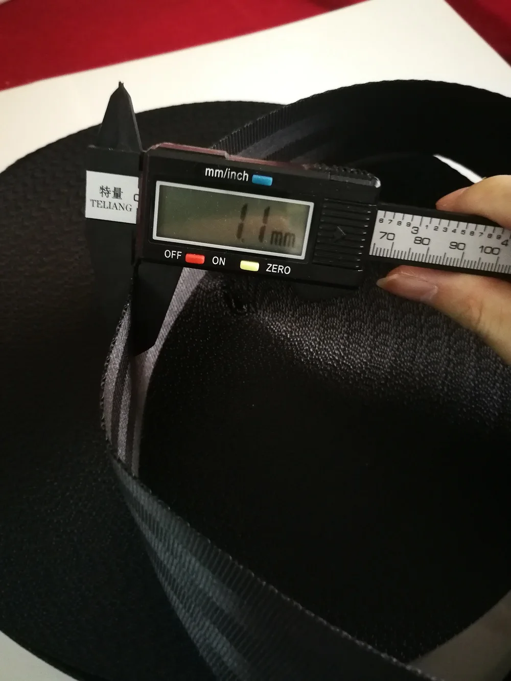 Schwarz (1) 3M-30M Auto-Sicherheitsgurtband Personalisierte Modifikation Sicherheitsgurtband-Zubehör – Detail 3