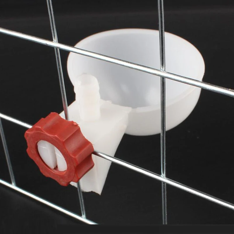 10 قطعة أطباق شرب مياه الطيور الأوتوماتيكية 9.5 مللي متر شرب الدجاج البلاستيكي للفتراخ حمامة أوزة أحدث نافورة مشروبات الطيور