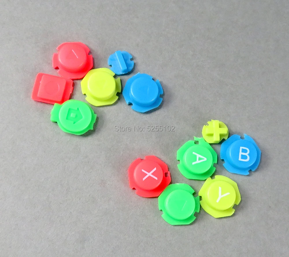 1set Colorato ABXY Direzioni Tasti Bottoni Joystick per Nintendo Switch NS NX Controller Joy con Sinistra Destra Controller