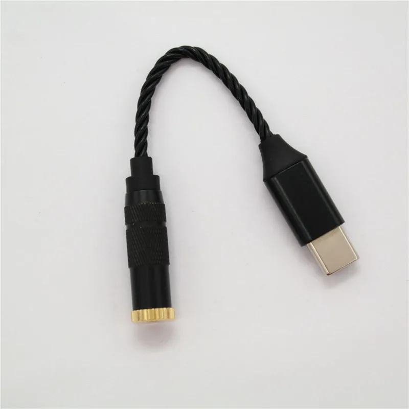 タイプ c に 2.5 ミリメートルタイプ c に 4.4 ミリメートルオーディオアダプタケーブル