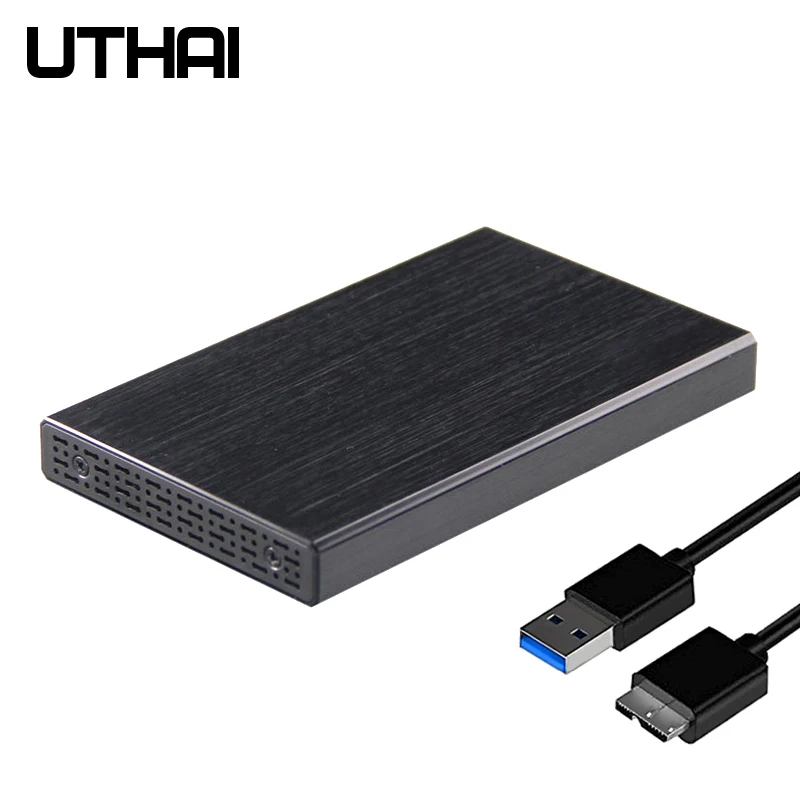 

UTHAI G14 USB3.0 HDD Mobie Case SATA3 SSD Enclosure Support 6TB External Portable Hardisk 2.5 inch Sata to Usb Box With Cable