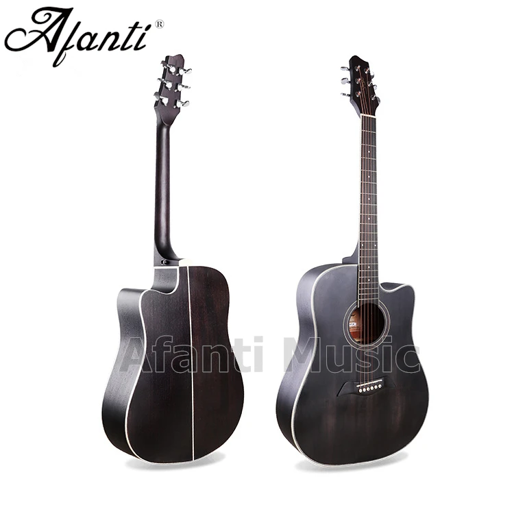 

Afanti Music 41 inch Spruce top /Mahogany Back & Sides Acoustic guitar (WY-033)