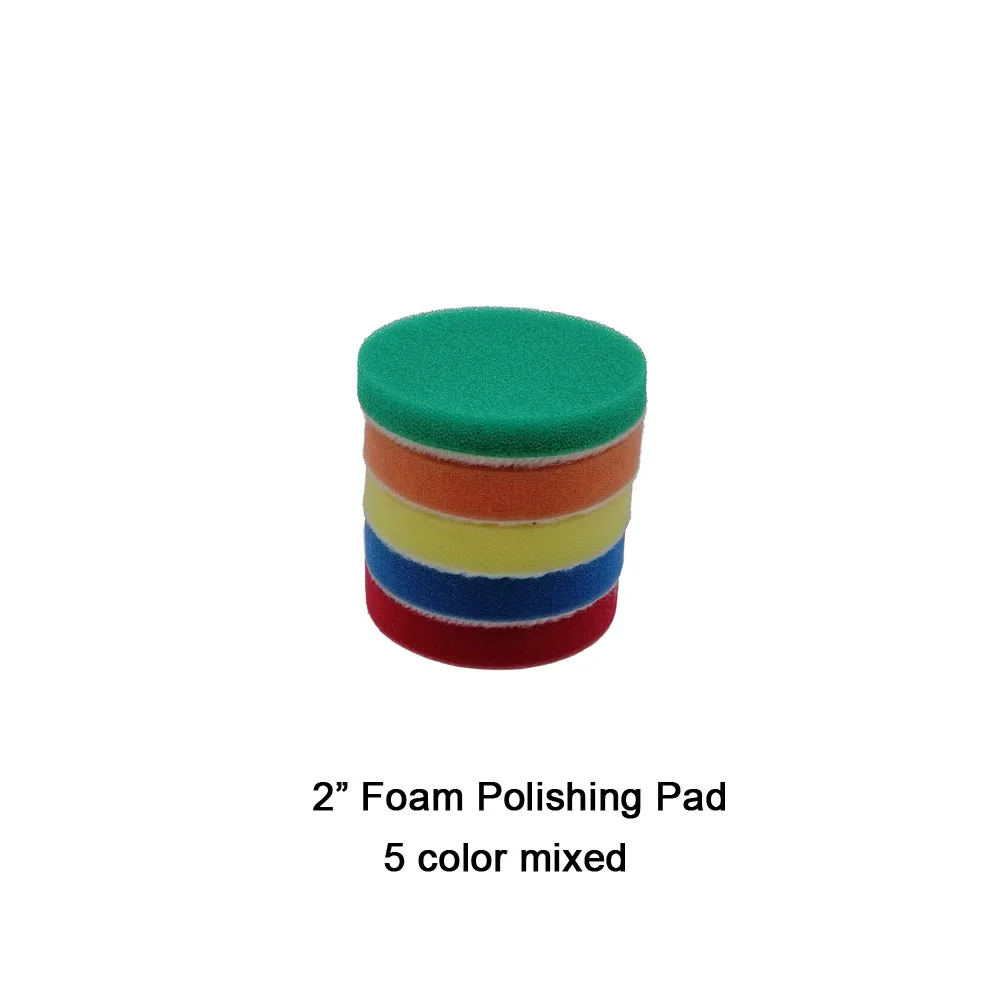 29Pcs 1inch 2inch 3inch Mini Buffing Polishing Pads Kit Wool Pad Waxing Sponge Set Car Detail Polisher Polishing Pads Tools