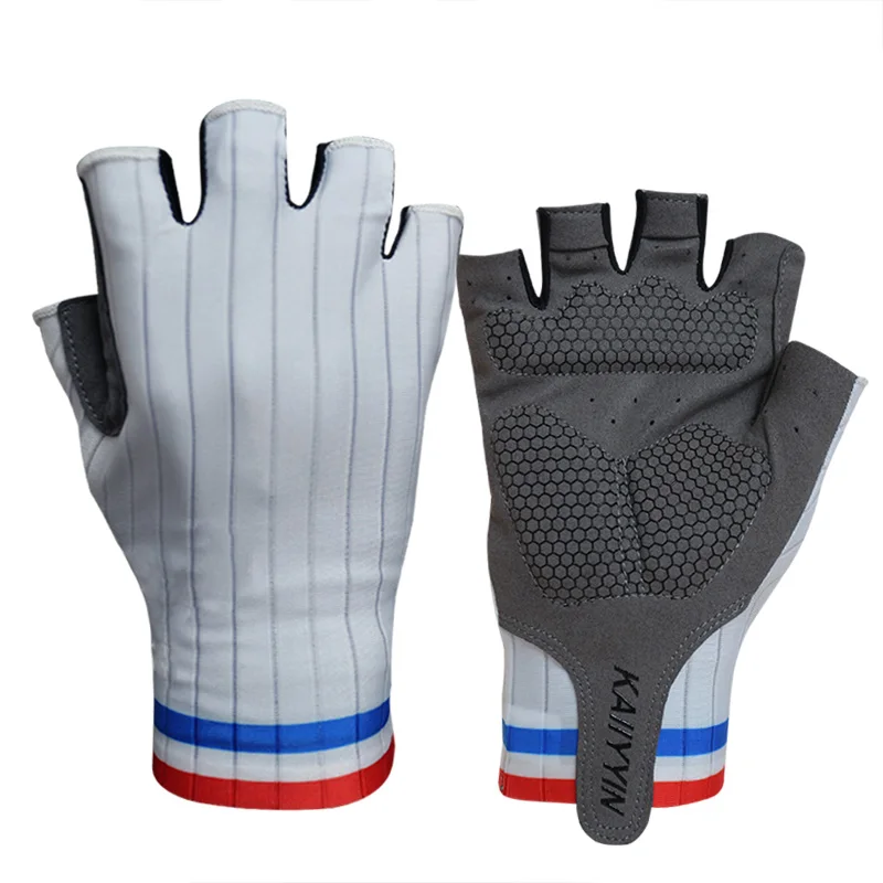 Neue Pro Aero Bike Team radfahren Handschuhe Halb Finger Outdoor Rennrad Sport Handschuhe Männer frauen Guantes Ciclismo