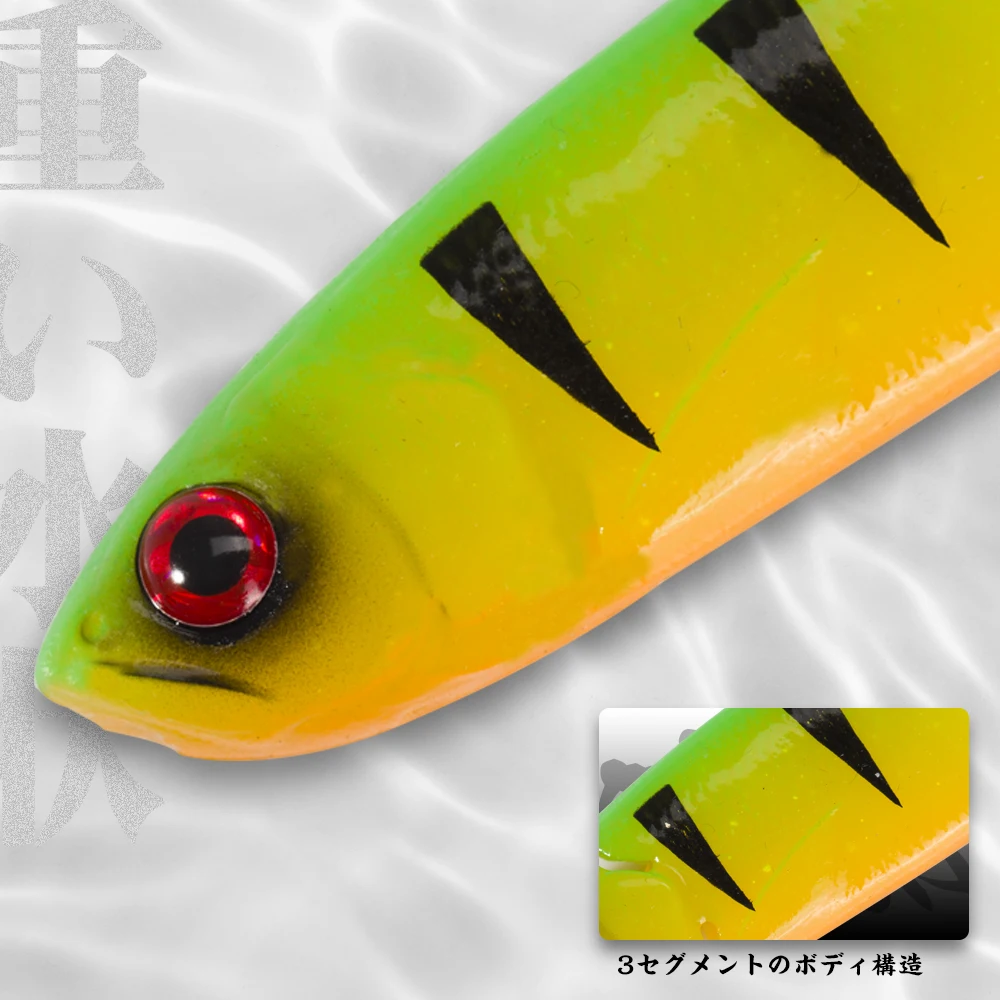 Hunthouse 3PCS Silicone Soft Fishing Lure 120mm 16g Artificial Bait Wobblers Swimbait Tackle For Bass Pike Trout Pesca LW235 view 4