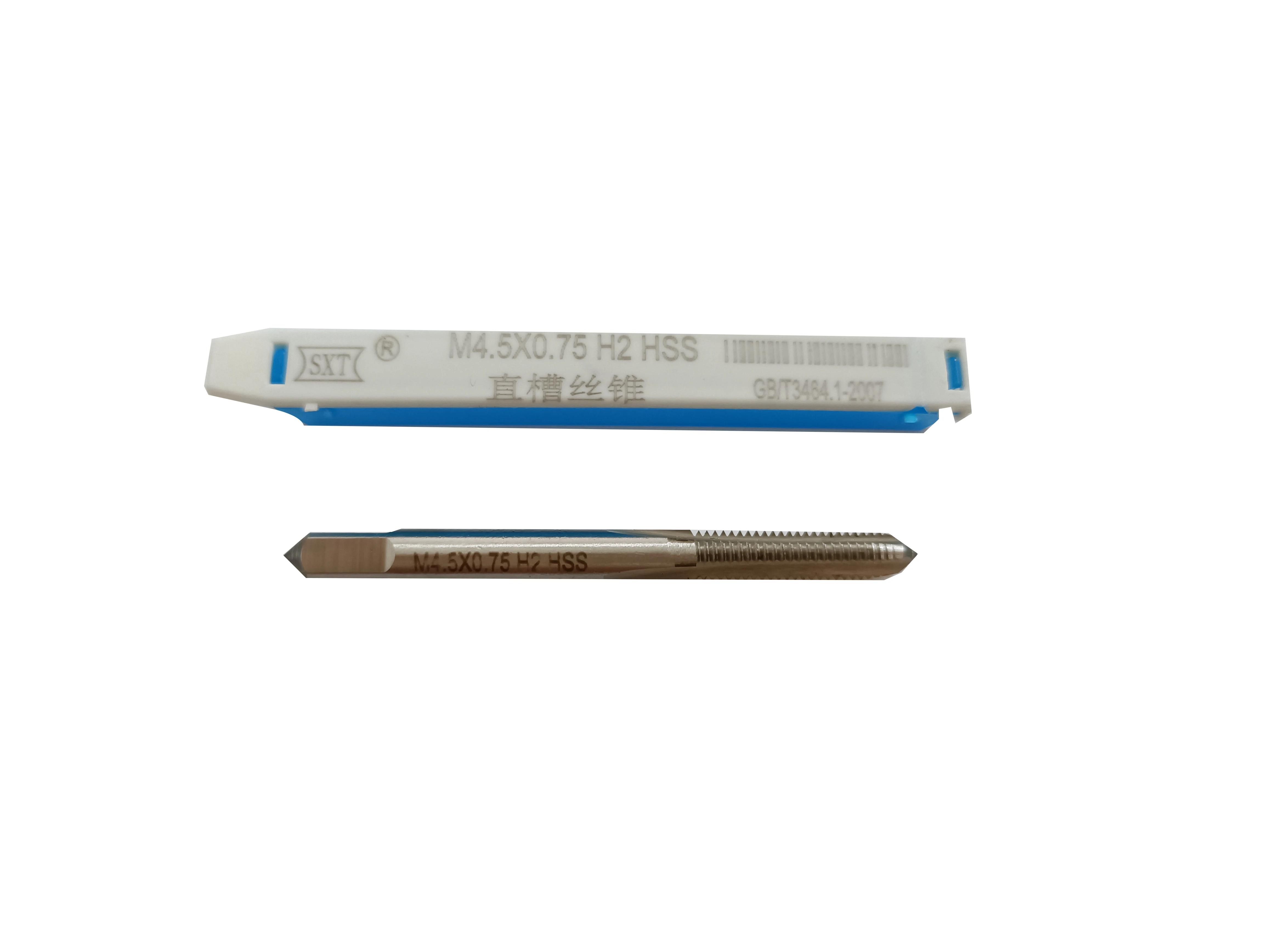 2 pezzi M4.5X0.75 HSS Tap and Die Set mano destra dritto scanalato American Machine Tap utensili manuali