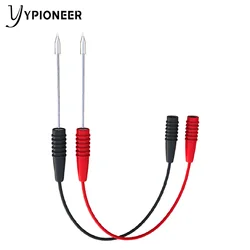YPioneer P1046 Wire Piercing Probe Test Leads 2PCS 2mm Female Socket to Stainless Steel Probes 20cm/7.9inch