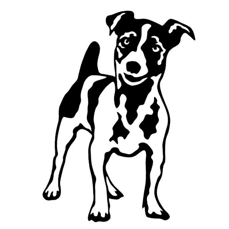 

10.3*14CM JACK RUSSELL TERRIER Car Sticker Decal Fun Pet Motorcycle Decals