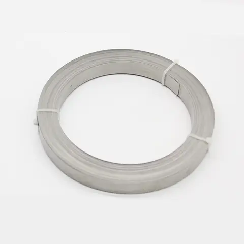 Fil chauffant plat nichrome pour chauffage, machine d'emballage, feuille chauffante, bancs, épaisseur 152mm, 0.5mm, 10 mètres