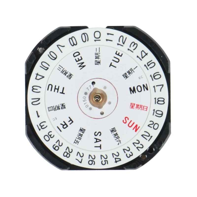 Watch Accessories VX33E Movement VX33 Three Pin Double Calendar Window Quartz Movement Without Batteries