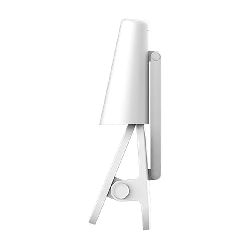 Luce di lettura a LED Touch Control, lampada da lettura ricaricabile USB a 12 LED, 3 colori, dimmerazione continua, Clip On Light, bianco