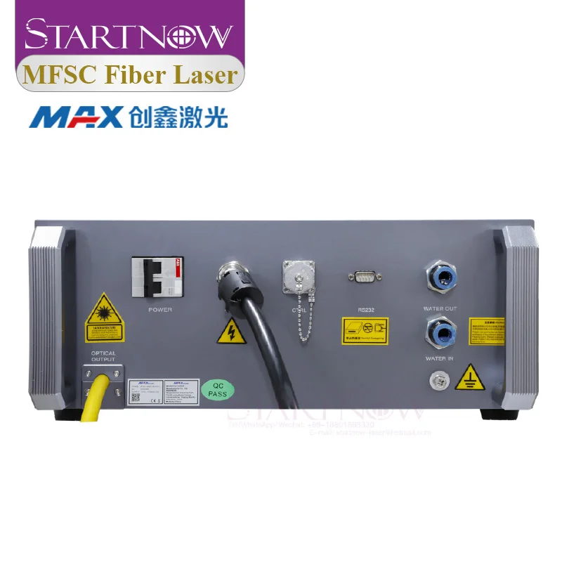 Startnow MAX Fiber Laser Source 1000W-2000W MFSC-1000X MFP-1500X Single Module CW Fiber Laser Cutting Welding Power Supply