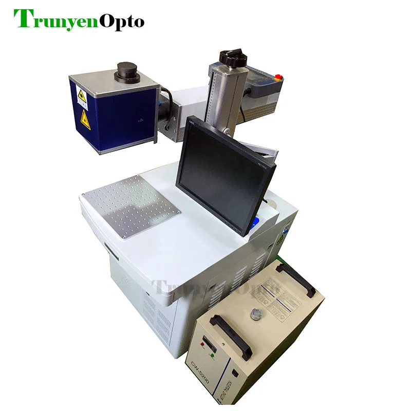 Galvanometer Scanning Laser Lasmachine Voor Platina, Roestvrij Staal, Titanium En Aluminium Materiaal