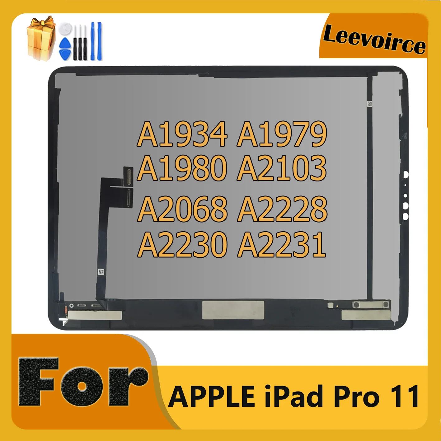 LCD For iPad Pro 11 pro11 A1980 A1934 A1979 2018 A2068 A2228 A2230 A2231 2020 LCD Display Touch Screen Assembly Replacement