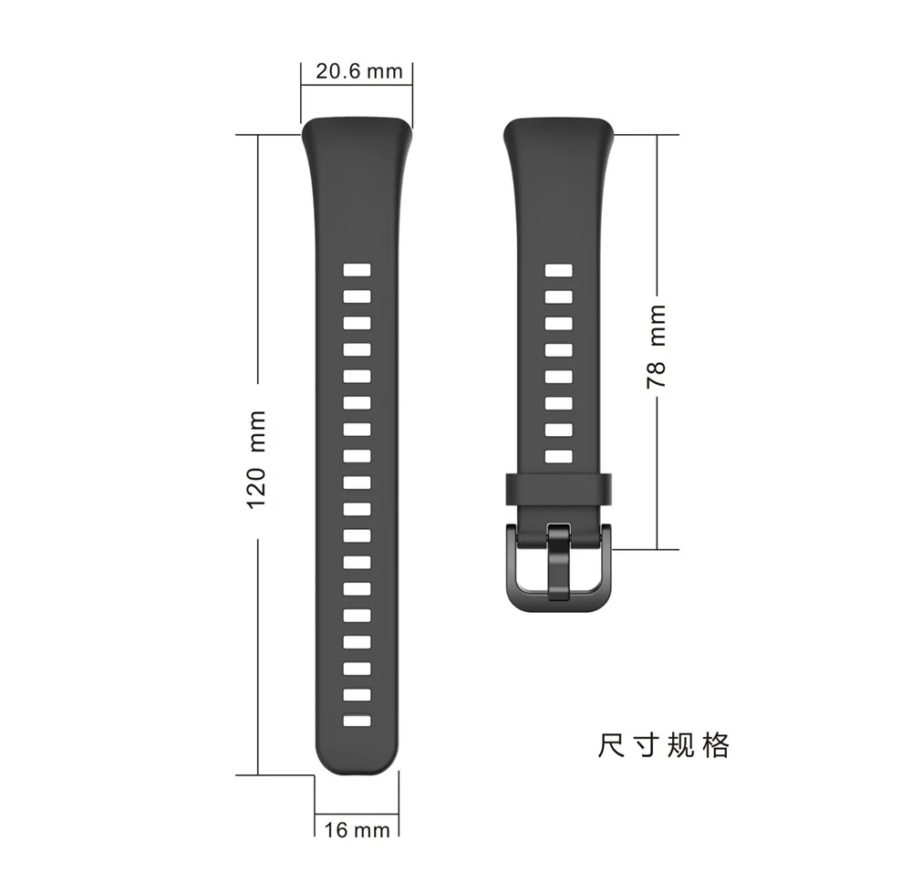 BEHUA Wristband For Honor Band 6 Straps For Huawei Band 6 Bands Transparent Belt Replacement Sport Bracelet Accessories Correa