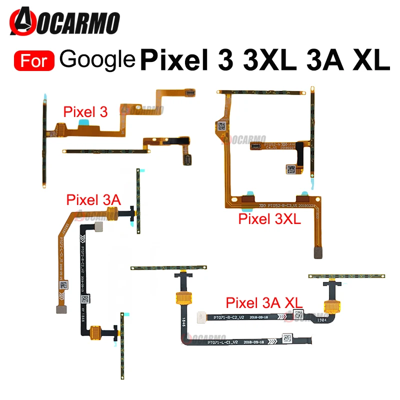 1Set Pressure Gravity Sensor Flex Cable For Google Pixel 3 3A XL 3XL Replacement Parts