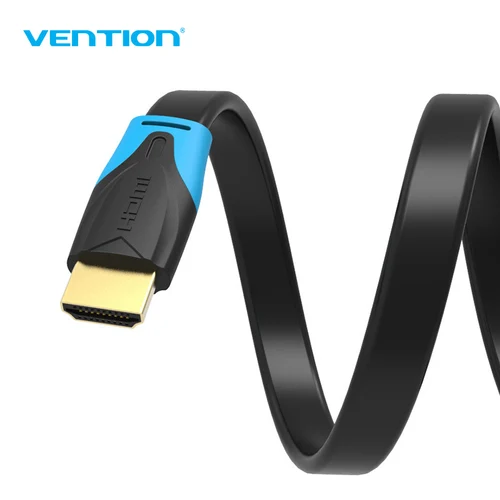 Vention-HDMI to HDMI 케이블, 플랫 HDMI2.0 케이블, Male to Male 4K * 2K 18Gbps 이더넷, 3D, 4K 비디오 지원, HDTV PS3/4 1m2m3m10m 용 