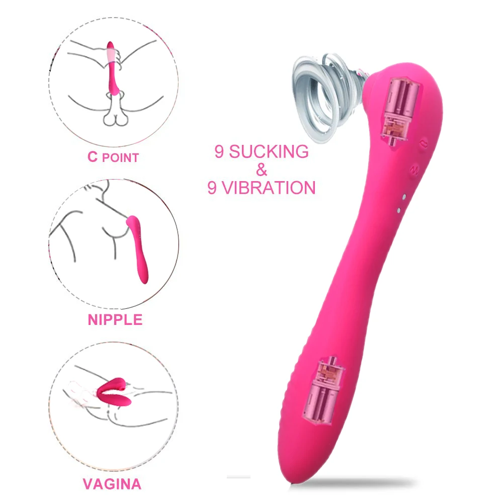 MultiSpeed Clitoris Vibrator Clit Sucker Pussy Pump Vibrating Massager Sex Toys For Woman USB charging 10 vibration waterproof