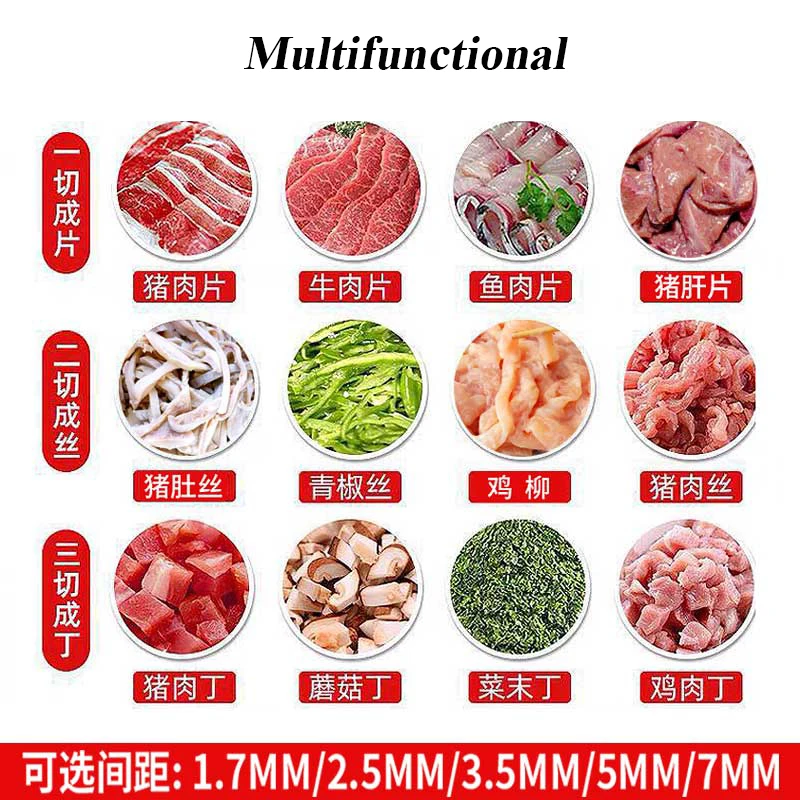 Vlees Snijmachine Machine Elektrische Vis Cutter Prijs Fruit Snijden Voor Thuis
