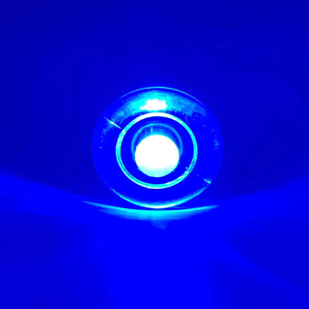 Underwater Bait Tank Light RV Waterproof Submersible 12V Livewell Blue LED light  IP68 Boat Accessories Marine