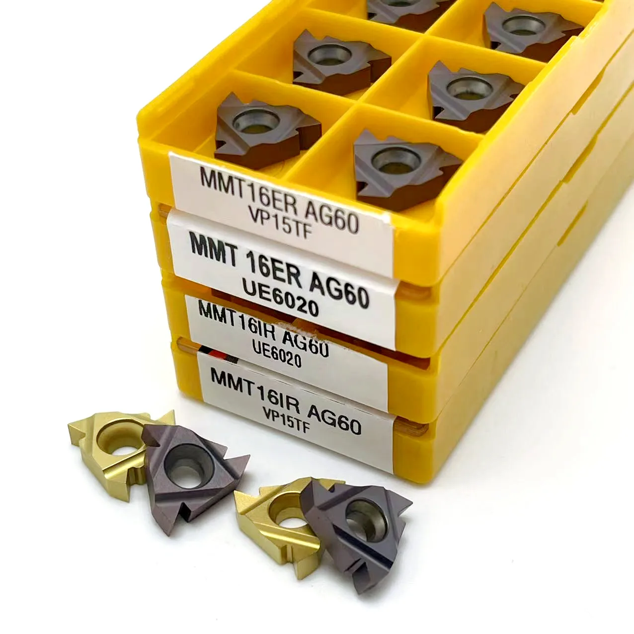 MMT16ER /16IR AG60 inserti in metallo duro utensile per tornitura filettatura utensile per tornio utensile per tornio utensile CNC 16 erag60 inserti filettati inserto per tornitura