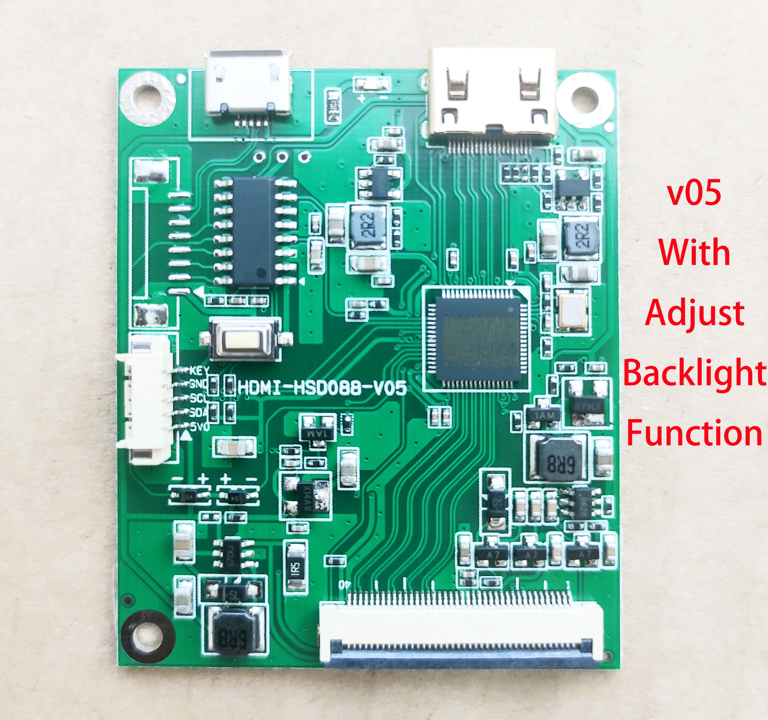 

Driver Board Controller Car For IPS LCD HSD088IPW1 USB 5V Mipi To HDMI (Compatible) 480*1920