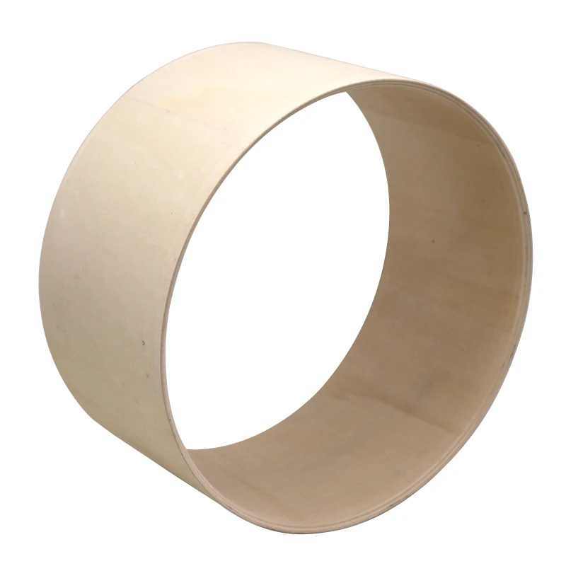 Poplar Wood Drum Body Shell 10 Diameter X 10 Depth Inch With 45 Degree Bearing Edge