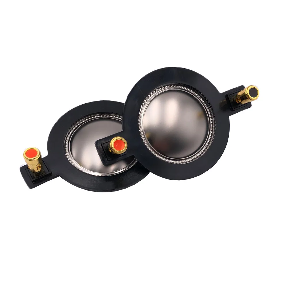 Tenghong 2pcs 44.4MM Treble Voice Coil Audio Speaker Replacement Diaphragm High Pitched Membrane Tweeter Repair Parts Assembly