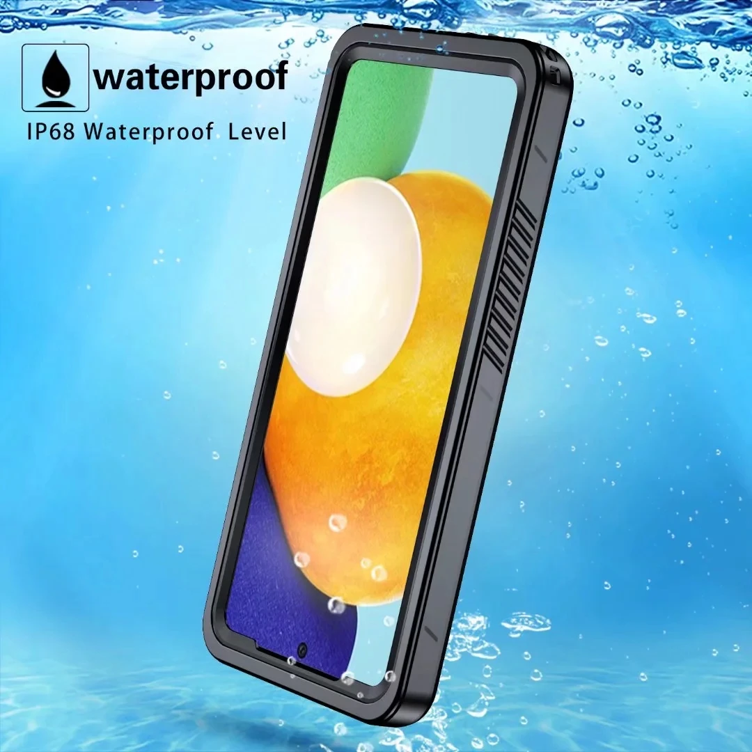 

Мощный водоотталкивающий Чехол IP68 для Galaxy A51/A54/A72 4G